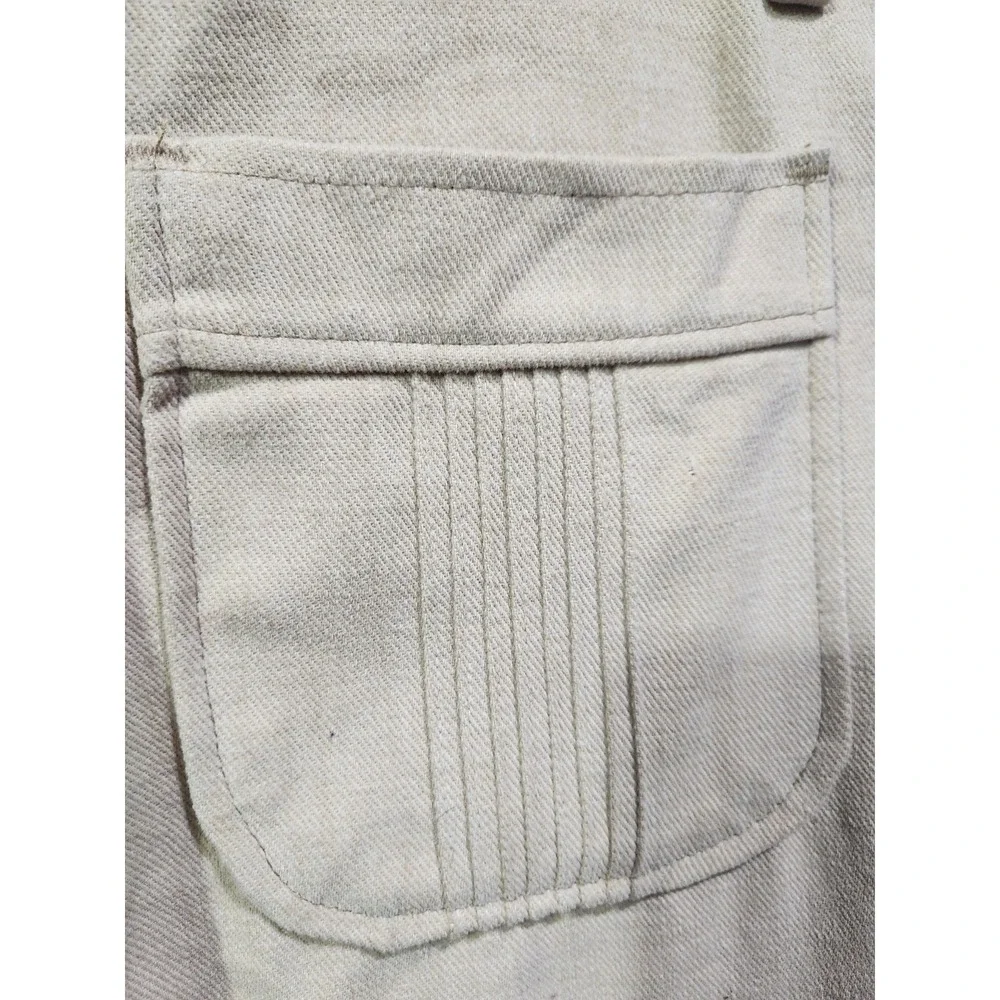 Tobias Kotzin Pants Mens‎ 30x30 Beige Vintage 70s Disco Flare Wide Leg USA